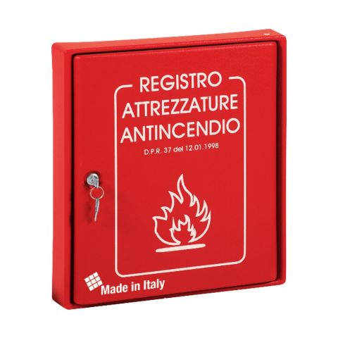 Cassetta Porta Documenti Attrezzature Antincendio 300x365x50mm