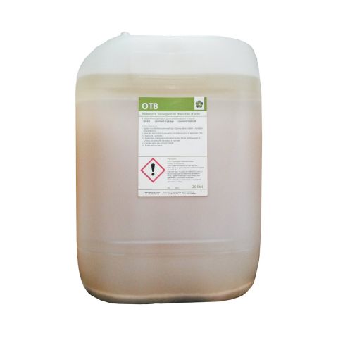 Liquido Enzimatico Rimotore Idrocarburi OT8 - Tanica 20 Lt.